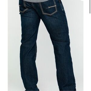 Ariat Rebar Men's Dark Blue Jeans 36x34